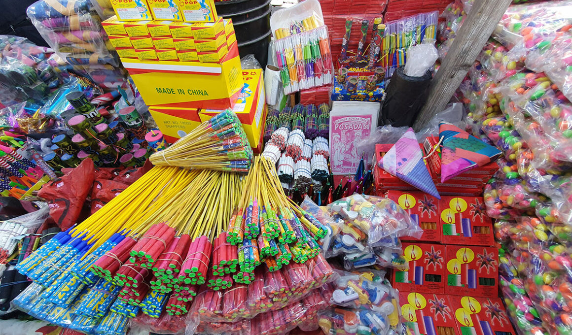 SSG LLAMA A EVITAR EL USO DE PIROTECNIA PARA PREVENIR ACCIDENTES EN TEMPORADA DECEMBRINA