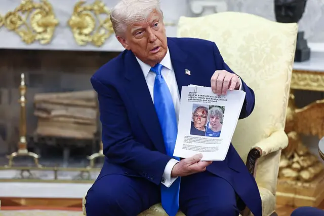 SUDÁFRICA ROMPE CON EL G-20 EN PROTESTA POR ACUSACIONES DE GENOCIDIO DE TRUMP