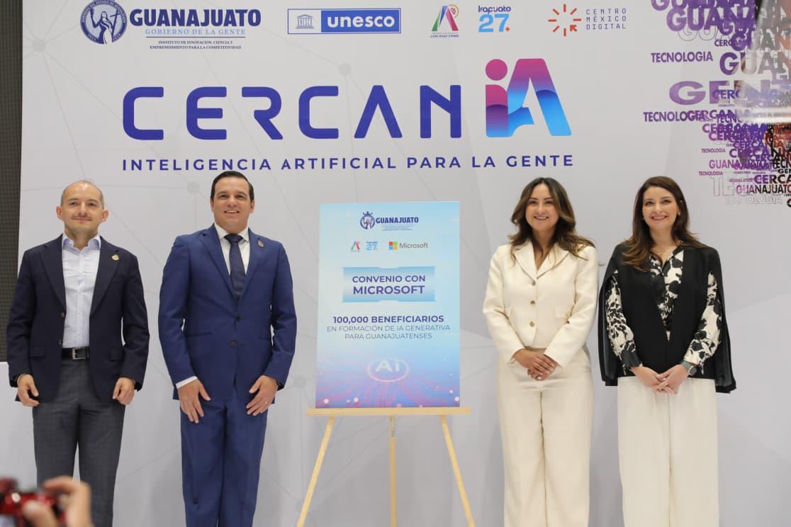 GUANAJUATO IMPULSA SU TRANSFORMACIÓN DIGITAL CON INTELIGENCIA ARTIFICIAL Y CERCANÍA CIUDADANA