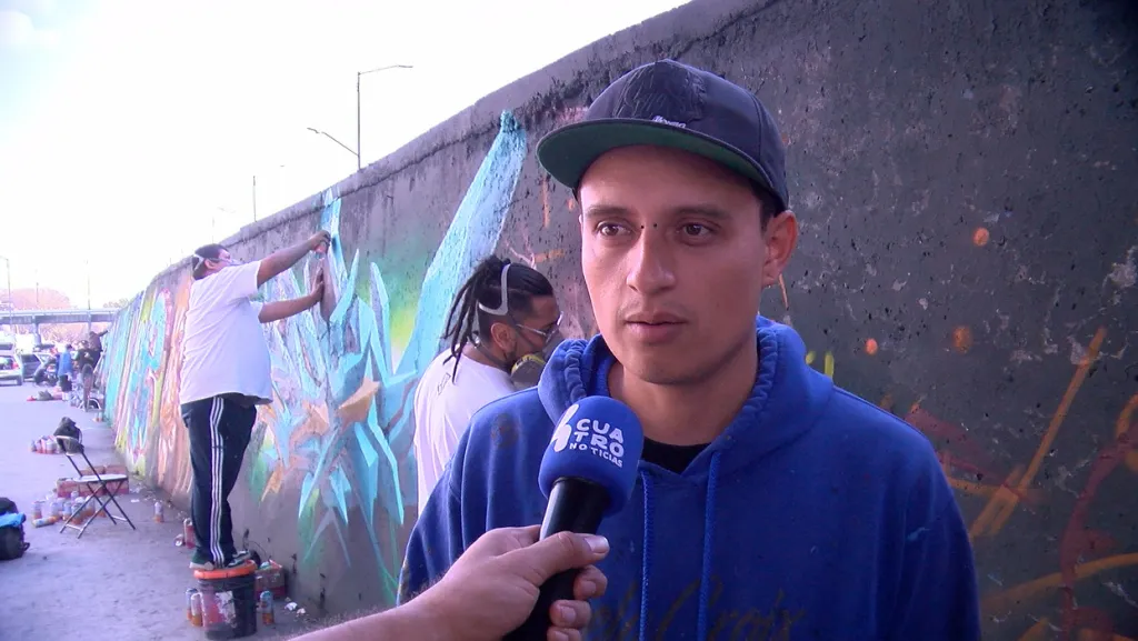 ARTISTAS HACEN BRILLAR EL MALECÓN CON INTERVENCIONES URBANAS