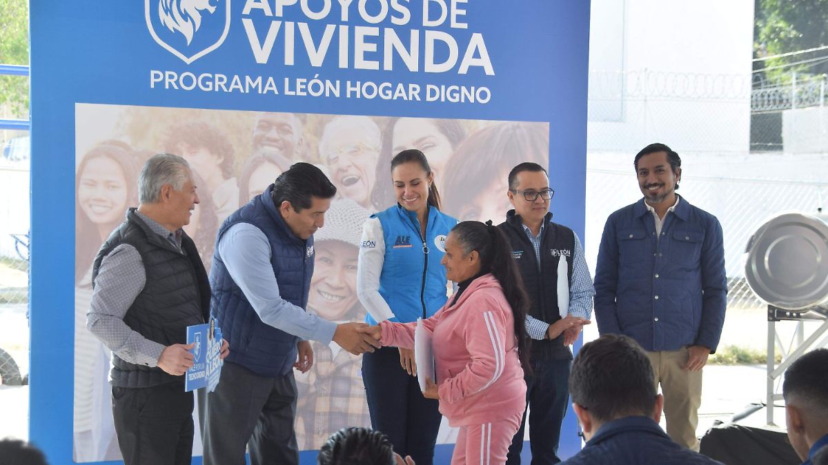 “LEÓN HOGAR DIGNO 2026” AMPLÍA APOYOS PARA VIVIENDA EN GUANAJUATO