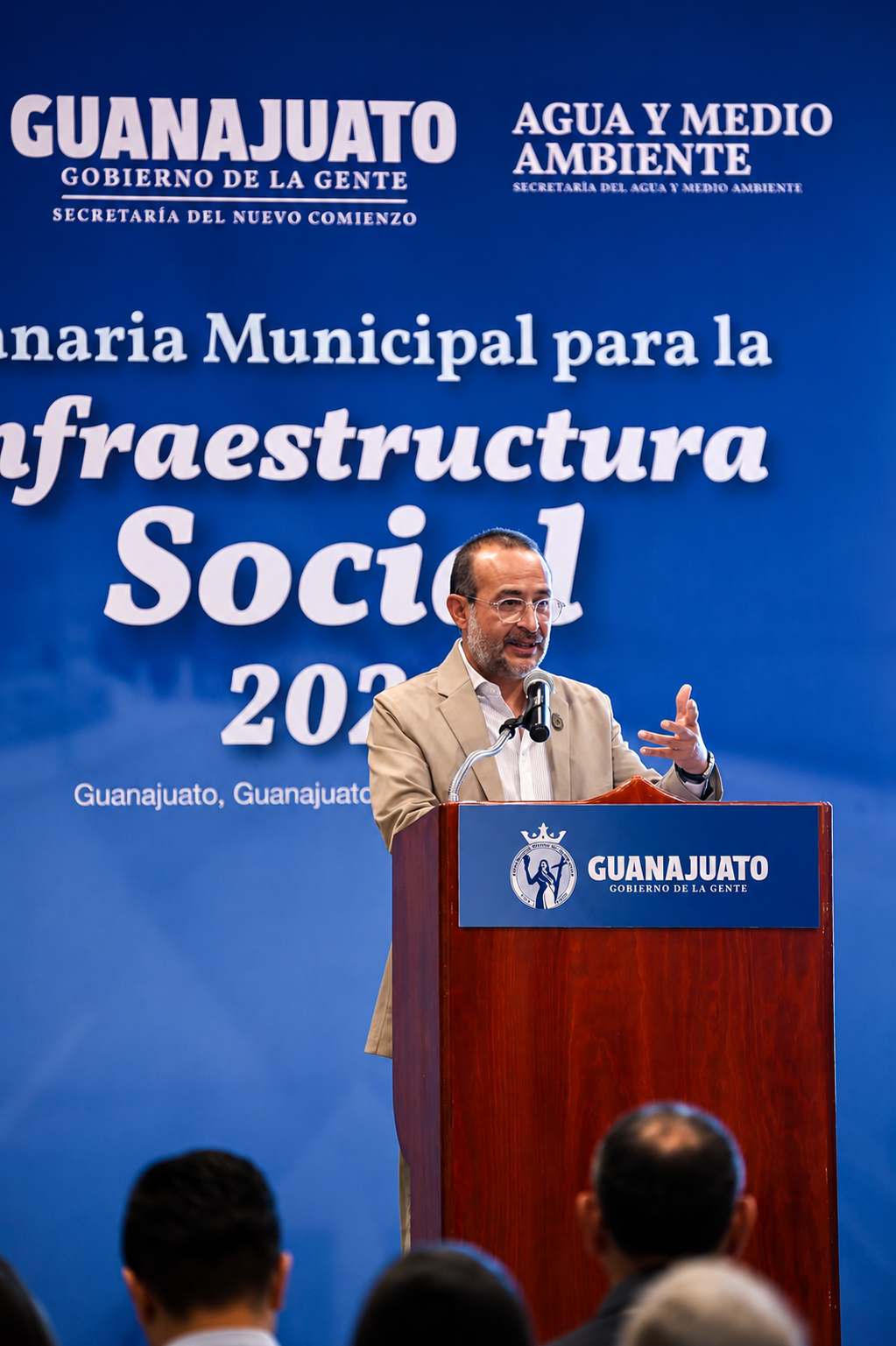 GUANAJUATO FORTALECE COORDINACIÓN MUNICIPAL PARA OBRAS DE INFRAESTRUCTURA SOCIAL