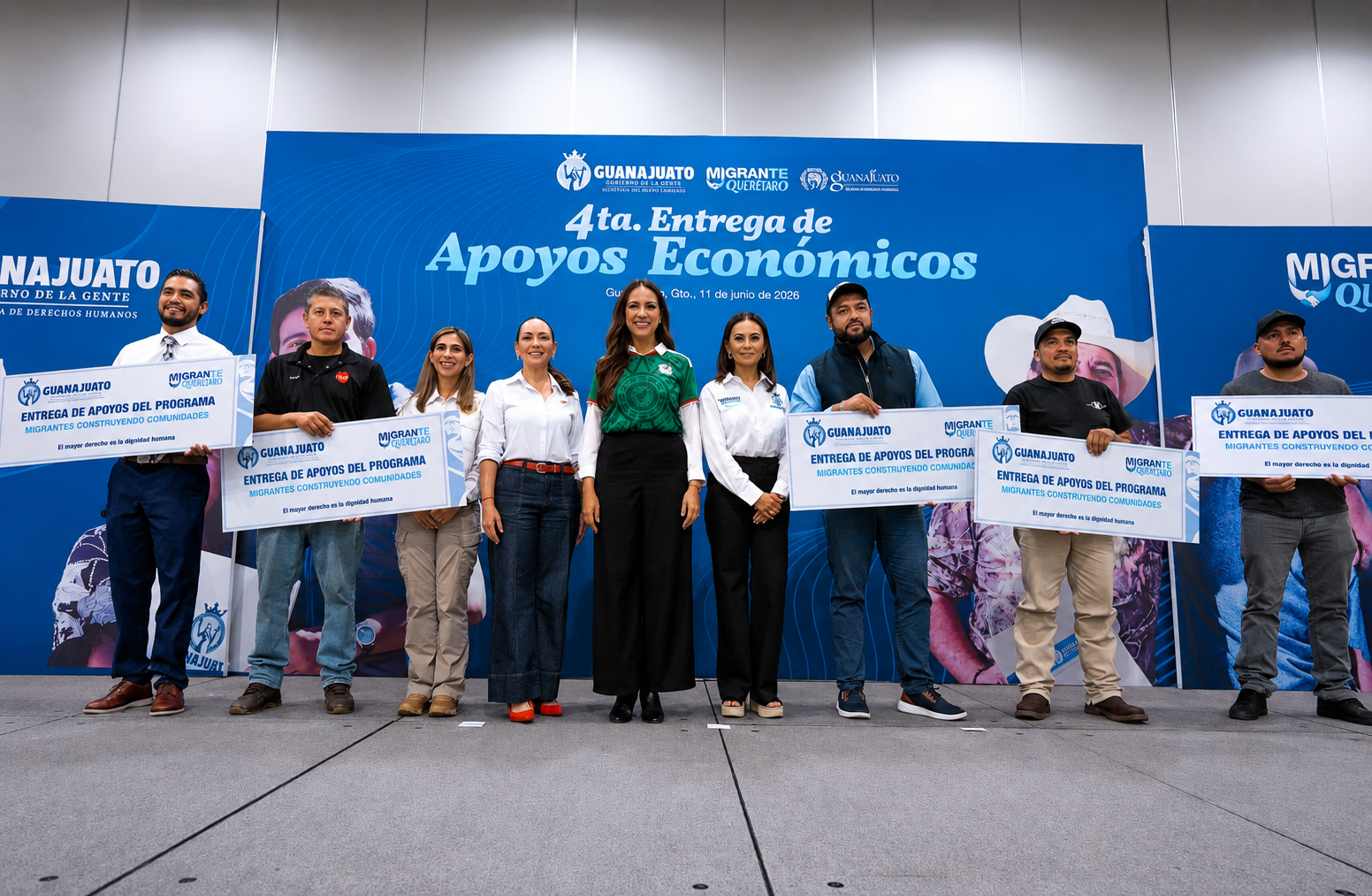 GUANAJUATO ENTREGA APOYOS A MIGRANTES RETORNADOS PARA IMPULSAR NUEVOS PROYECTOS DE VIDA